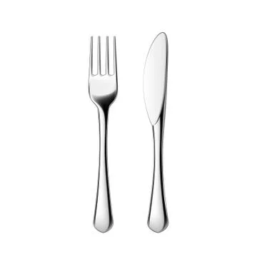 Fork and knife Stock Illustration