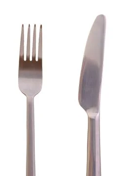 Fork and knife Stock Photos