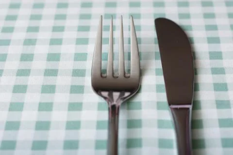 Fork and knife 스톡 사진