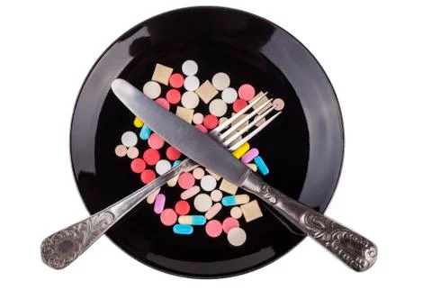 Fork and Knife Stock Photos