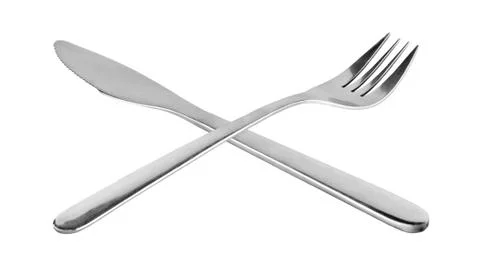 Fork and knife Stock Photos