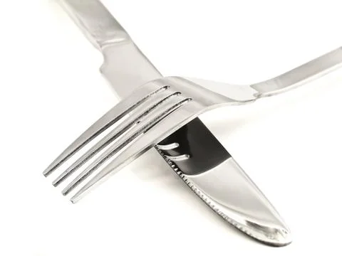 Fork and Knife Stock Photos