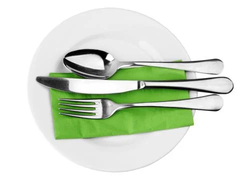 Fork and knife Stock Photos