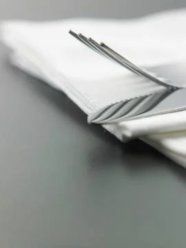 Fork and knife Stock Photos