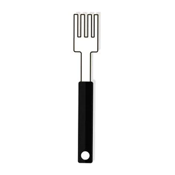 Fork and knife on white background. Vector illustration in trendy flat style Иллюстрация