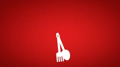 Fork and Spoon Stock Footage 335667336