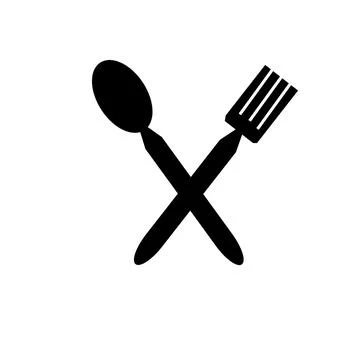 Fork and spoon Иллюстрация