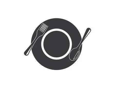 Fork and spoon logo vector illustration fork and spoon logo vector illustr... Stock Photos
