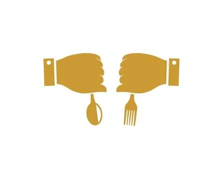 Fork and spoon logo vector illustration fork and spoon logo vector illustr... Stock Photos