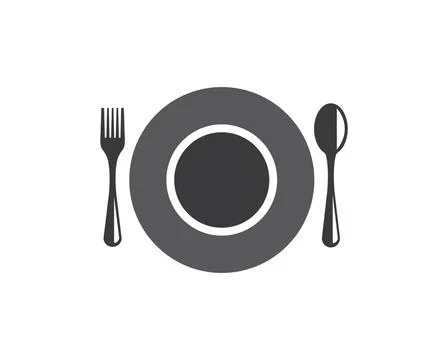 Fork and spoon logo vector illustration fork and spoon logo vector illustr... Stock Photos