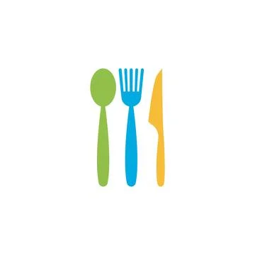 Fork and spoon vector Stock-Illustration