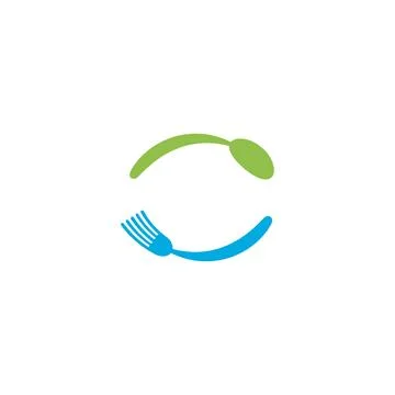 Fork and spoon vector 스톡 일러스트