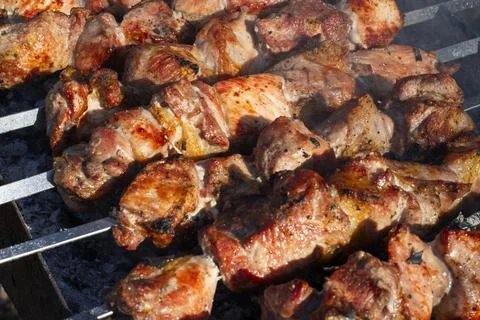 Fork bbq Stock Photos