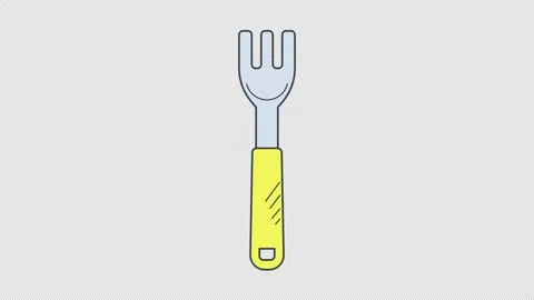 Fork Vídeo Stock 335461409