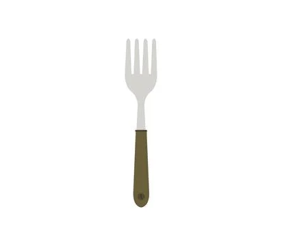 Fork icon illustrated in vector on white background fork icon illustrated ... Stock Photos