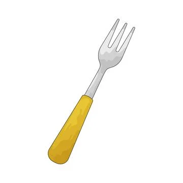 Fork illustration Stock Illustration