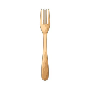 Fork illustration Stock Illustration
