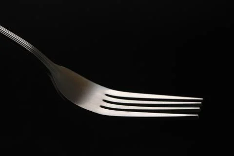 Fork isolated. kitchen accessories close up Stock Photos
