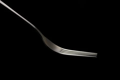 Fork isolated. kitchen accessories close up Stock Photos