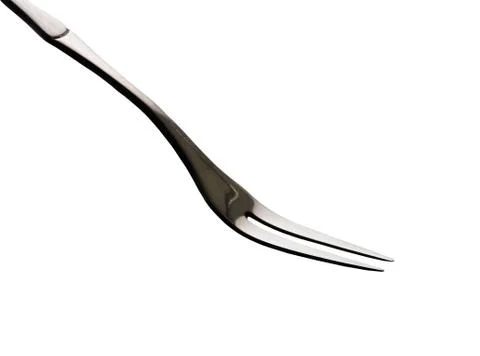 Fork isolated. kitchen accessories close up Stock Photos