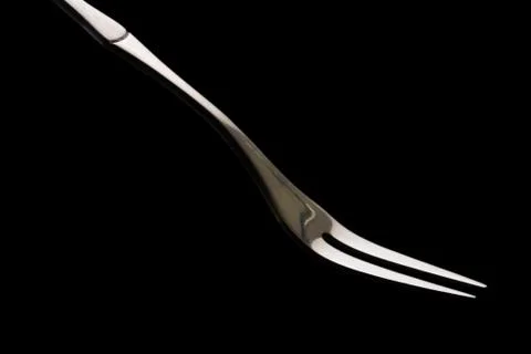 Fork isolated. kitchen accessories close up Stock Photos