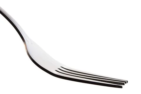 Fork isolated. kitchen accessories close up Stock Photos
