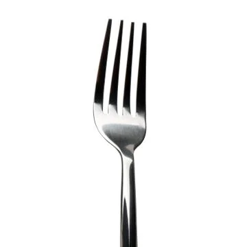 Fork isolated. Stock Photos