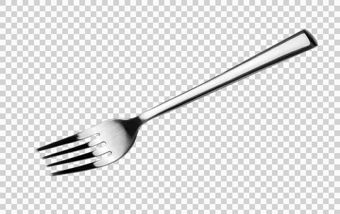 Fork isolated on transporent background, Stock Photos
