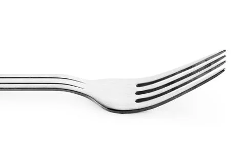 Fork isolated on white Stock Photos