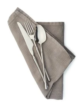 Fork, Knife and Spoon Stock Photos