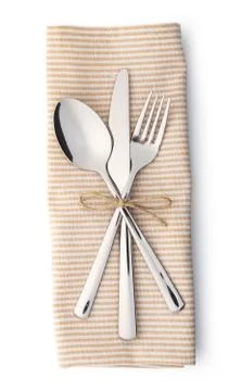 Fork, Knife and Spoon Stock Photos
