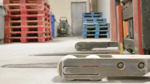 Fork lift Stock Footage 145423222