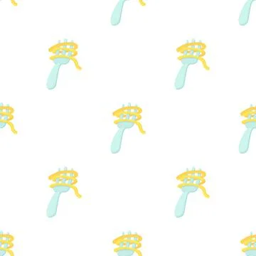 Fork pattern seamless vector Stock Illustration