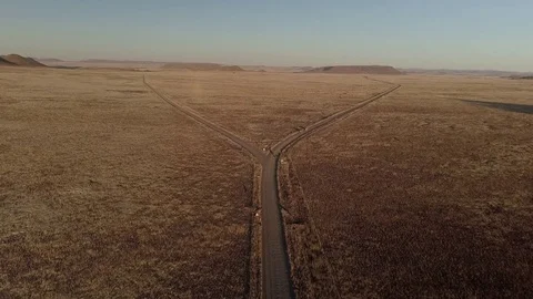 Fork in the Road Stock Footage 82632101