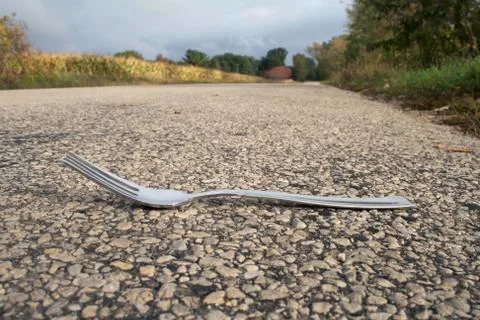 Fork in the road Stock Photos