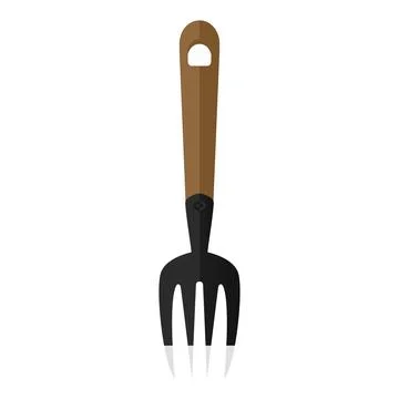 Fork shovel Stock Illustration