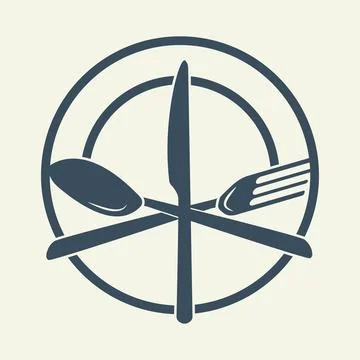 Fork, spoon and knife icon vector illustration Stock Illustration
