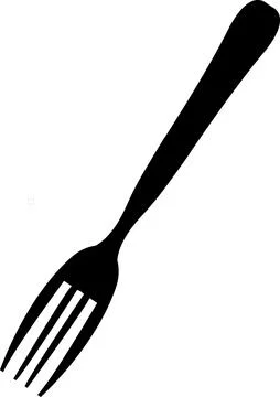 Fork Spoon icon, Fork metal spoon, restaurant icon Stock Illustration
