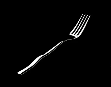 Fork still life Stock Photos