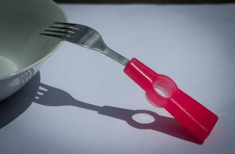 Fork in sun Fotos de archivo