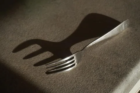 The fork is on the table Stock Photos