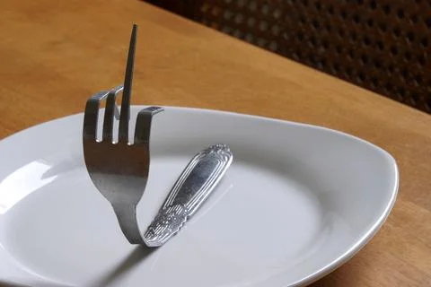 Fork You Expression Stock Photos