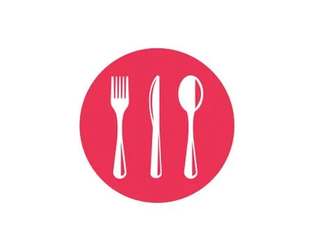 Fork,knife logo vector illustration Stock Illustration