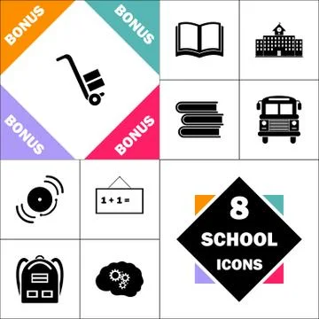 Forklift computer symbol Stock Illustration