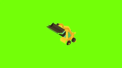 Forklift icon animation 库存影片 153583340