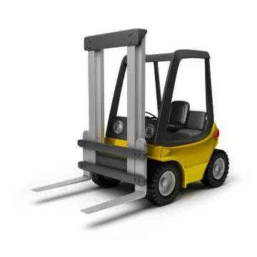 Forklift Stock Illustration