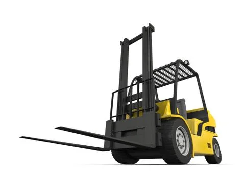 Forklift Stock Illustration