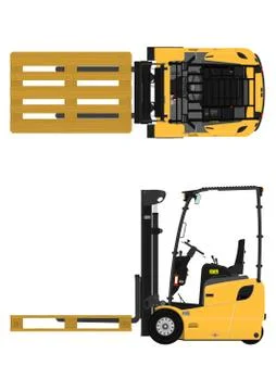 Forklift. Stock Illustration