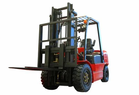 Forklift loader Foto stock