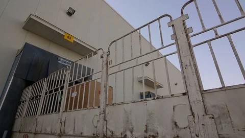 Forklift Loading A Truck 3 Stock-Footage 123008769